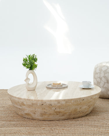 Teroco Travertine Marble Coffee Table