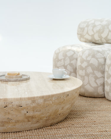 Teroco Travertine Marble Coffee Table