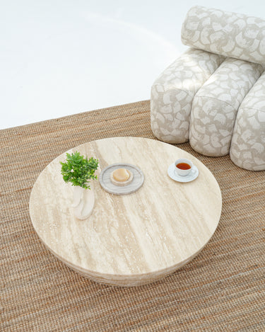 Teroco Travertine Marble Coffee Table