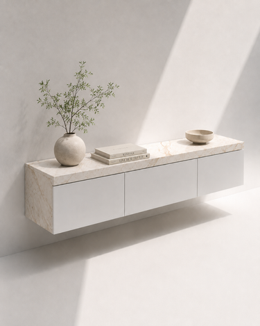 Terry Floating Media Unit by Art Dei Marmi