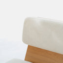 Velo White Oak & Linen Sofa Chair