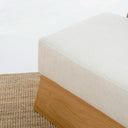 Velo White Oak & Linen Sofa Chair