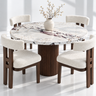Wexford Calacatta Viola Dining Table - Dining Room View