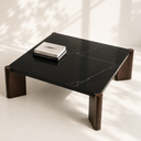 Winifred Black Marble Coffee Table