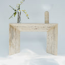 Yano Roman Travertine Console