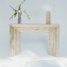 Yano Roman Travertine Console